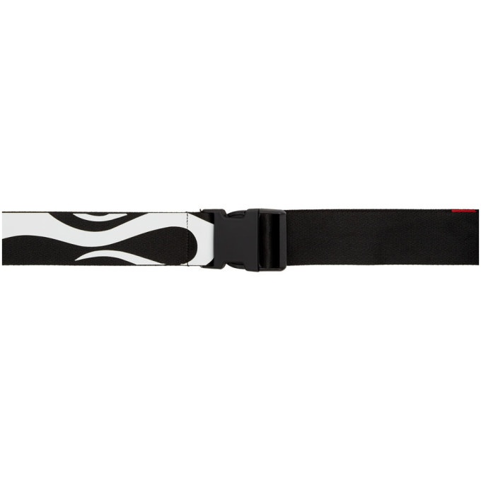 Photo: Palm Angels Black and Red Burning Belt