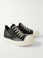 Rick Owens - Leather Sneakers - Black