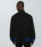 Burberry - Wool blouson jacket