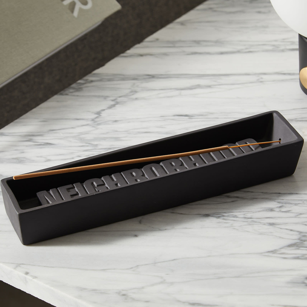 Neighborhood Men's CI Incense Tray in Black Neighborhood