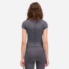 Represent Women's Scoop Hem Baby T-Shirt in Grey