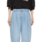 Gosha Rubchinskiy Blue Carpenter Fit Jeans