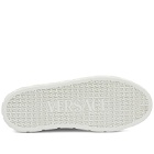 Versace Men's Greek Sole Embroidered Band Sneakers in White/Gold