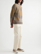 NN07 - Brady Intarsia Wool-Blend Sweater - Neutrals