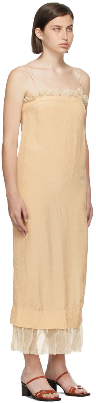 Khaite Beige Susanna Dress Khaite