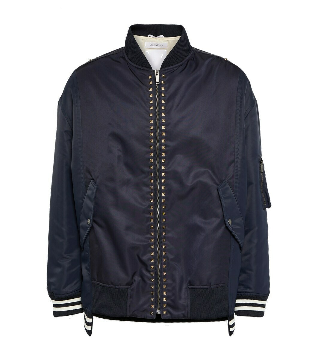 Valentino Rockstud Untitled bomber jacket Valentino