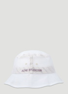 Mesh Bucket Hat in White