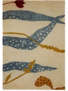 11.11/eleven eleven - Hand-Painted Organic Cotton Beach Towel