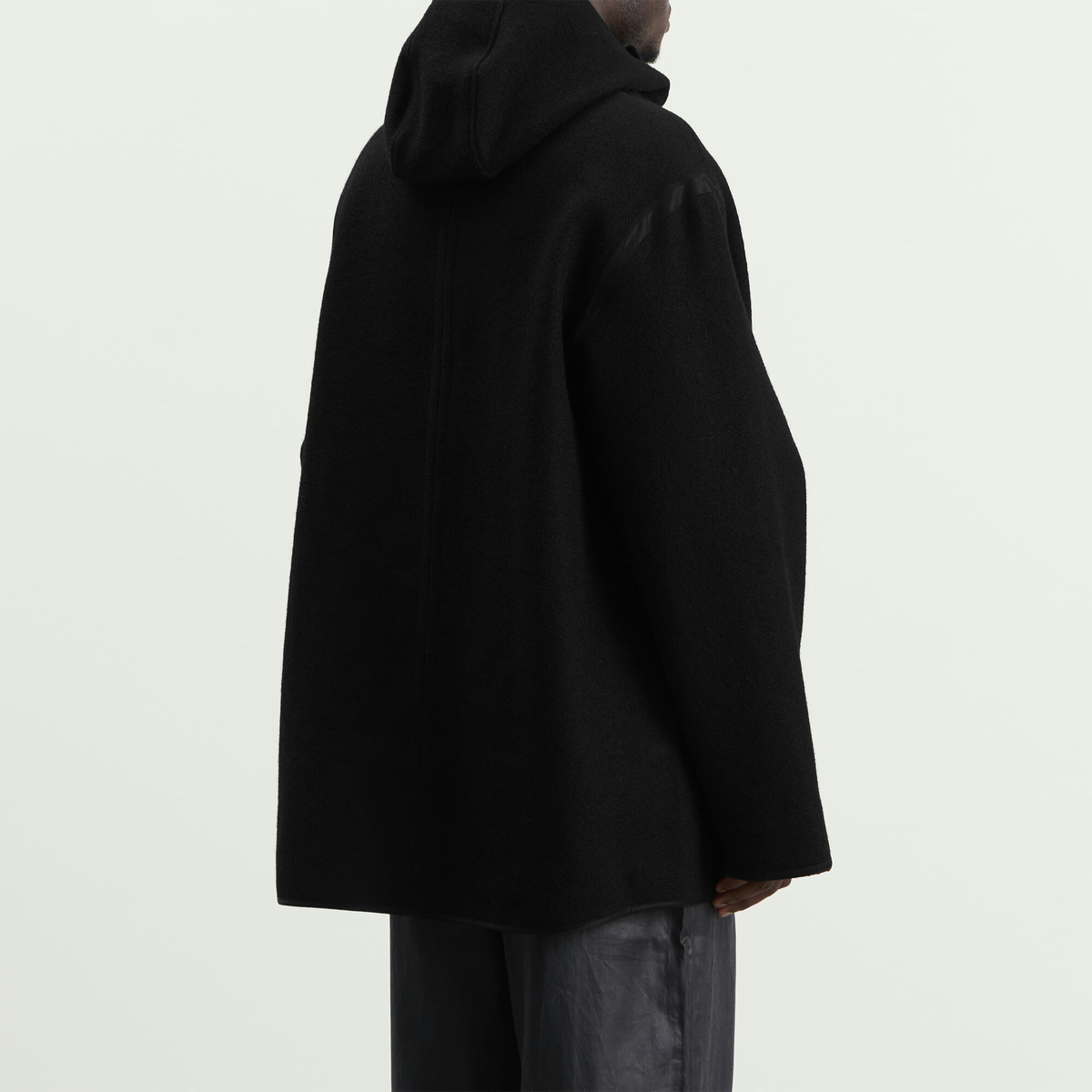 Our Legacy Men's Stamped Wool Liner Jacket in Black