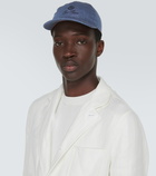 Loro Piana Baseball linen cap