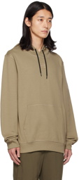 Hugo Brown Drawstring Hoodie