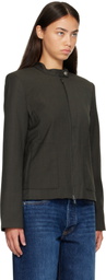 St. Agni Gray Moto Jacket