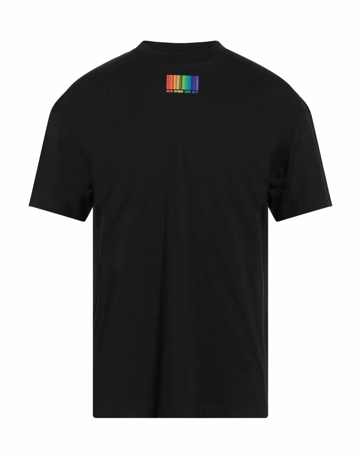 Vetements Mens T-shirt in Black