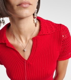 Magda Butrym Floral pendant necklace