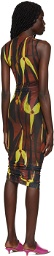 Louisa Ballou SSENSE Exclusive Multicolor Heatwave Midi Dress