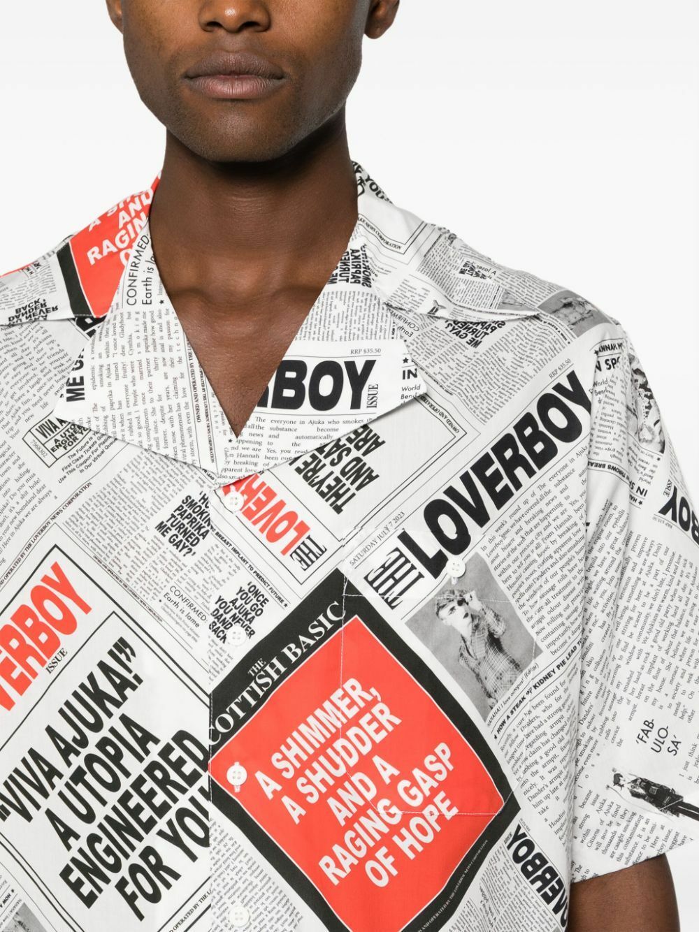 Charles Jeffrey Loverboy Printed Shirt