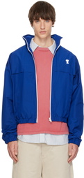 AMI Paris Blue Ami de Coeur Windbreaker Jacket