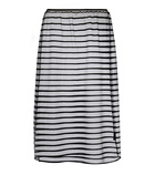 Dries Van Noten - High-rise striped tulle midi skirt