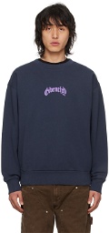 Givenchy Navy Printed Sweatshirt