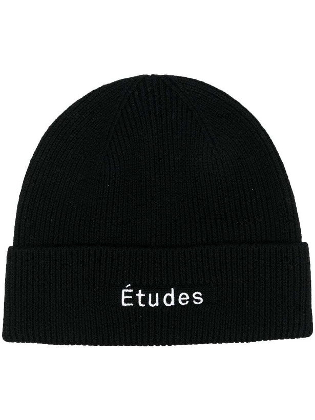 Photo: ÉTUDES - Wool Logo Beanie Hat