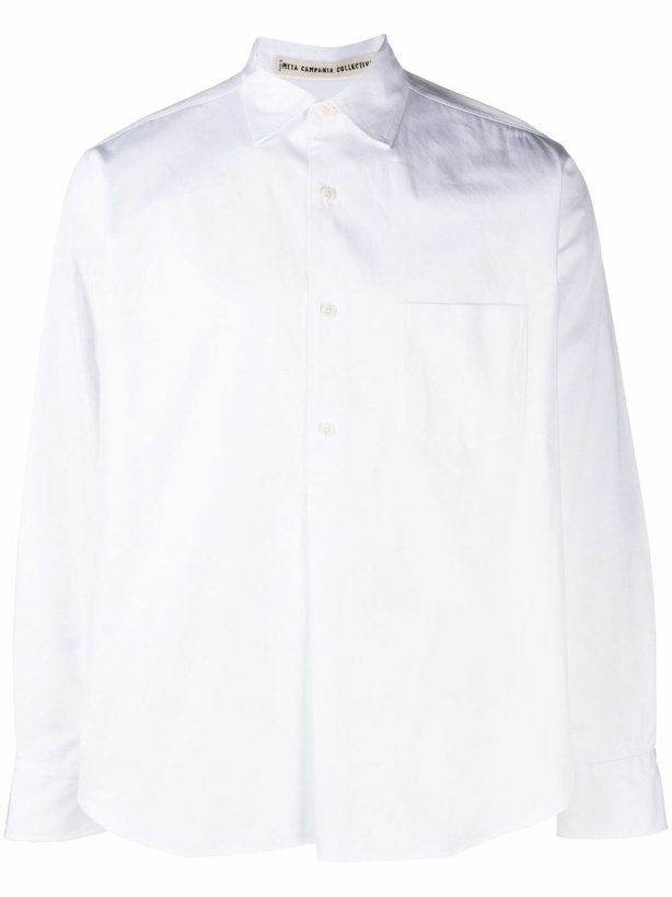 Photo: Meta Campania Collective White Lee Buttoned Shirt