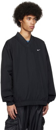 Nike Black Solo Swoosh Jacket