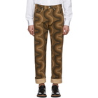 Dries Van Noten Brown Verner Panton Edition Pathard Jeans