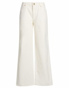 Balmain Womens Jeans Cream