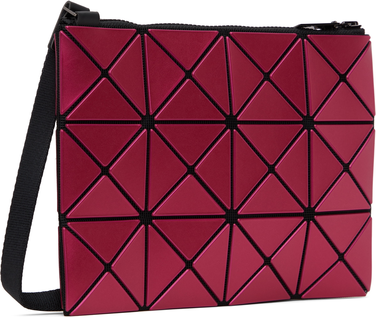 BAO BAO ISSEY MIYAKE Pink Lucent Metallic Bag Bao Bao Issey Miyake