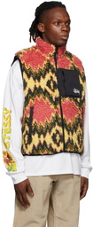 Stüssy Multicolor Filmore Fleece Vest