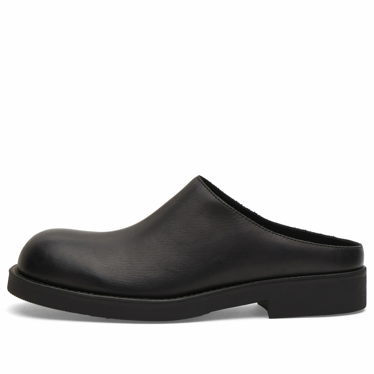 MM6 Maison Margiela Men's Leather Slip On in Black