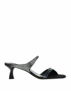 Nodaleto Womens Sandals in Black