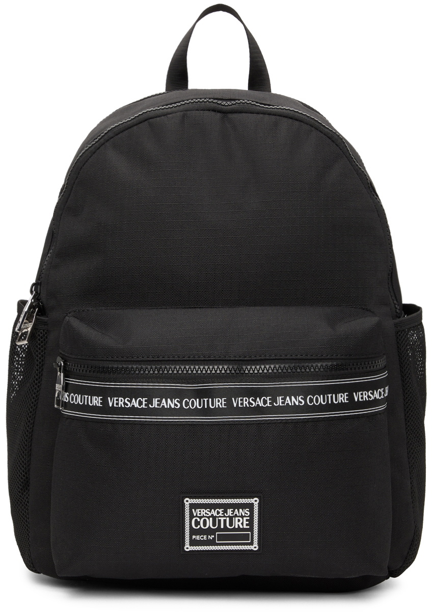 Versace Jeans Couture Black Range Brand Stripe Backpack Versace display picture 3