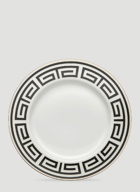 Labirinto Round Platter in Black