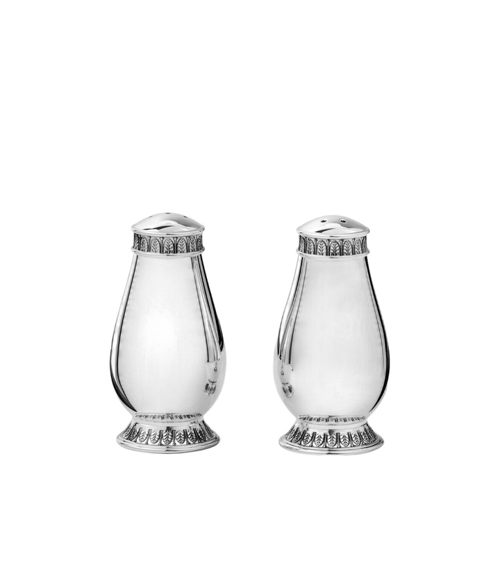 Photo: Christofle Malmaison silver-plated salt and pepper shakers