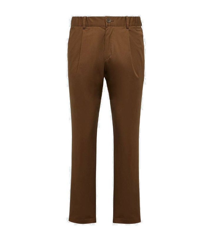 Photo: Herno Cotton-blend straight pants
