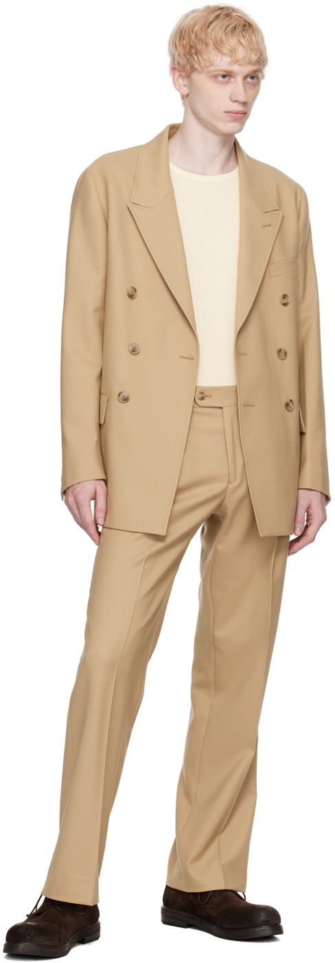 Sunflower Beige Max Double Blazer