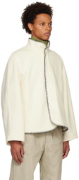 3MAN White Blanket Jacket