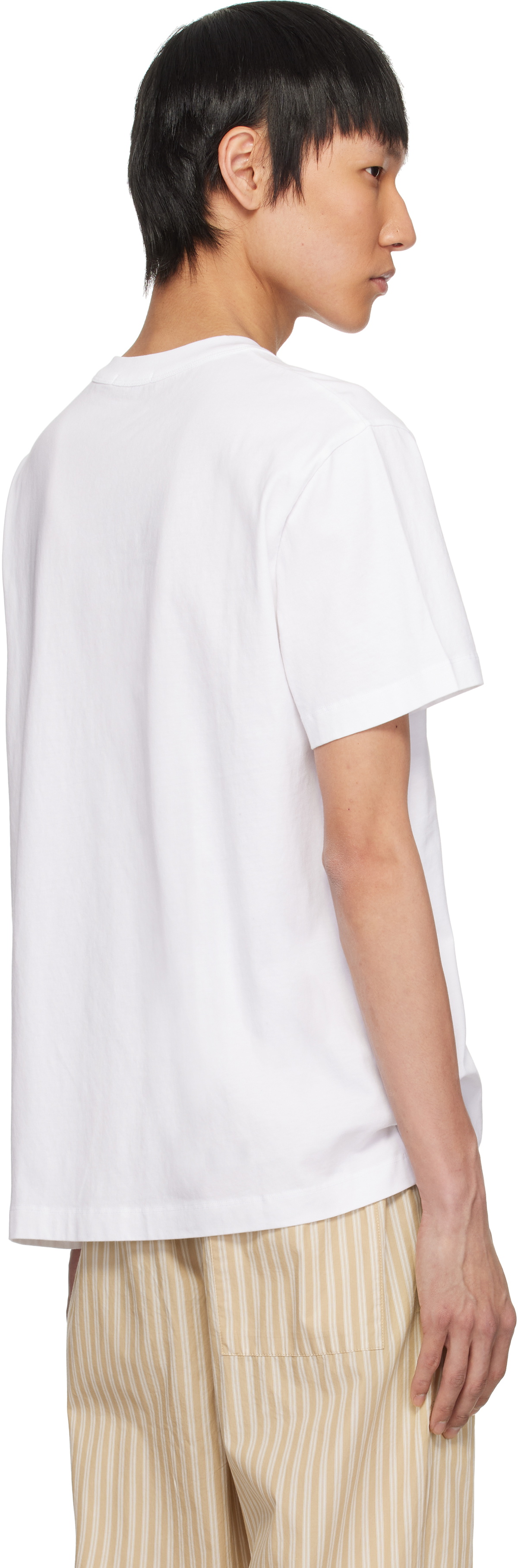 Tekla White Sleeping T-shirt