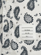 THOM BROWNE - Paisley Printed Cotton Shirt