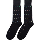 Paul Smith Black Ice Cream Socks