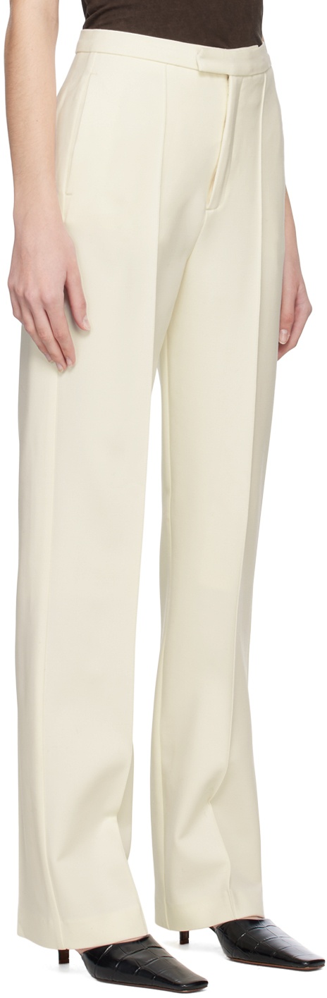 BITE Off-White Page Trousers