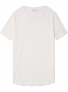 Orlebar Brown - Open-Knit Linen T-Shirt - White