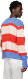 Edward Cuming Multicolor Striped Sweater
