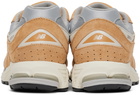 New Balance Tan 2002R Sneakers