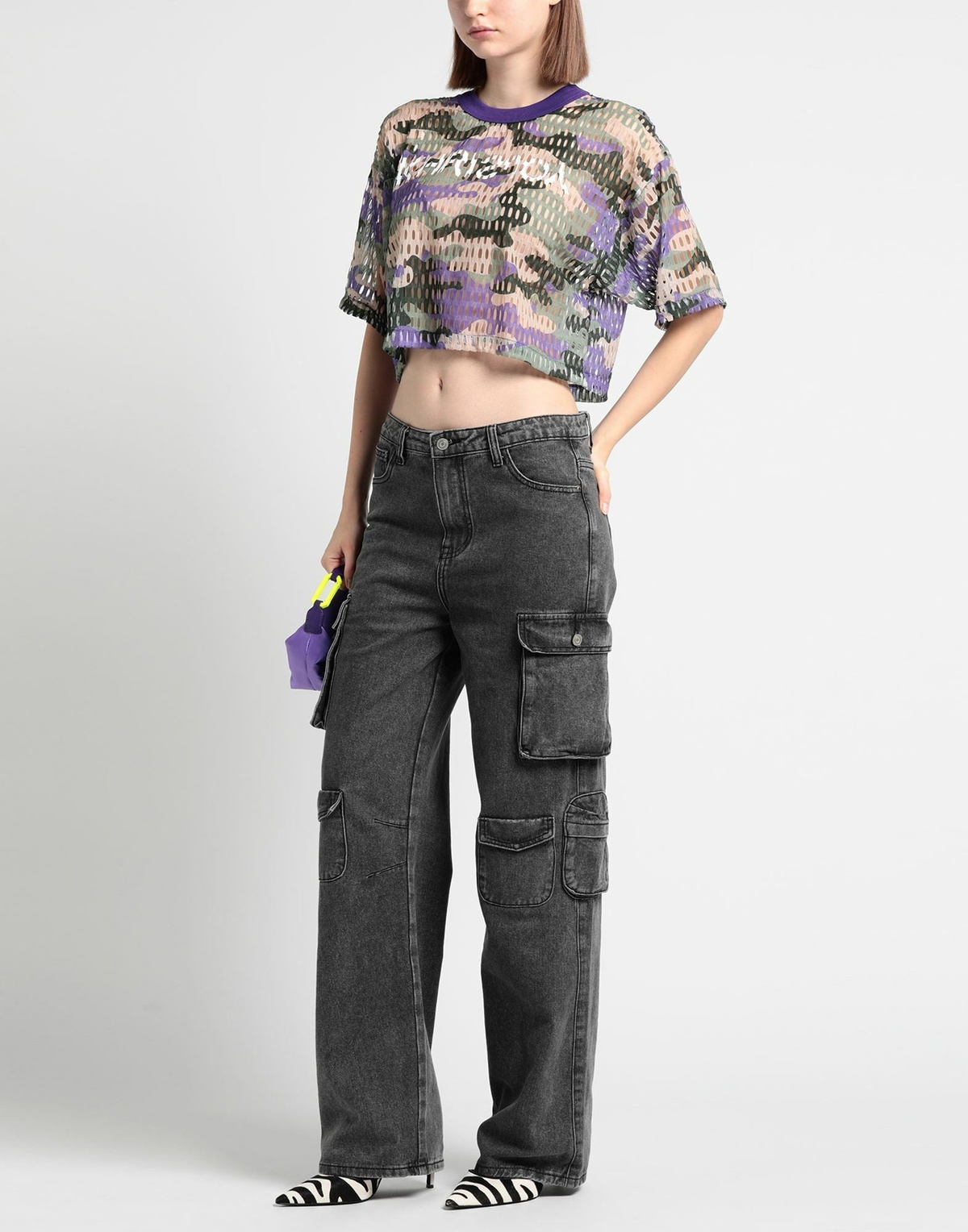 Khrisjoy Womens T-shirt in Purple