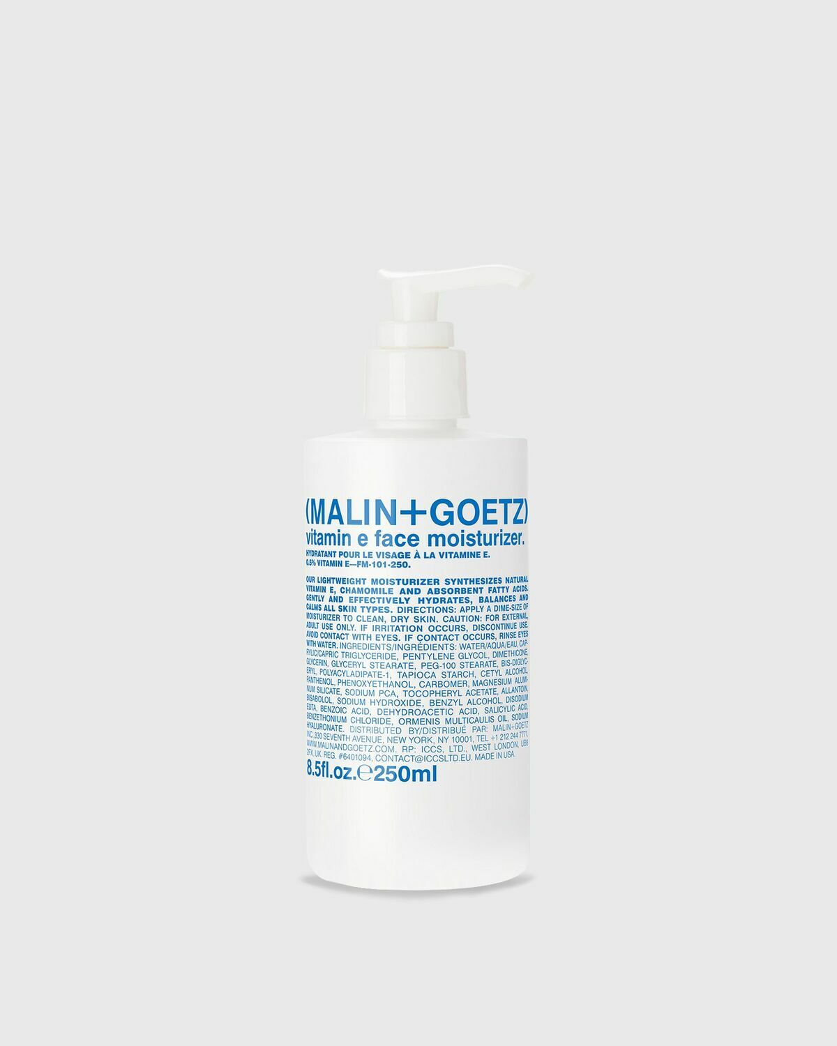 Malin + Goetz Vitamin E Face Moisturizer   250 Ml Multi Face & Body
