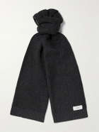 Mr P. - Ribbed Cashmere Scarf