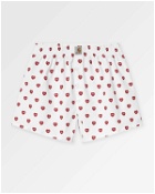 Carhartt Wip Cotton Boxer Red/White - Mens - Boxers & Briefs