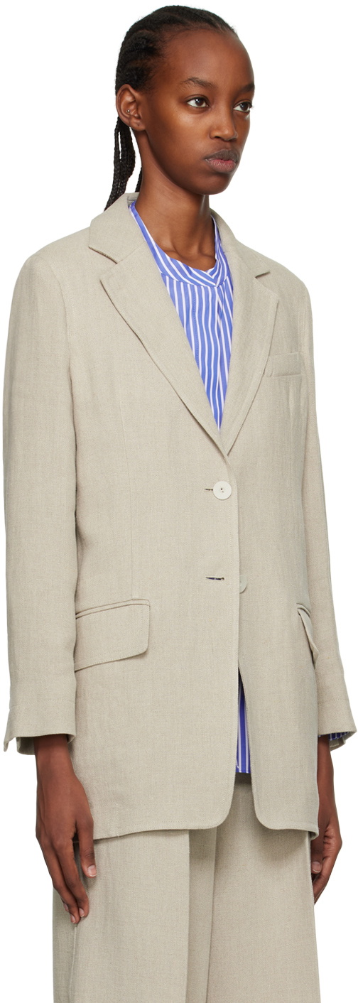 【関税送料込】Max Mara ジャケット リネン ADELCHI Max Mara Adelchi jacket | 24s | REVERSIBLE